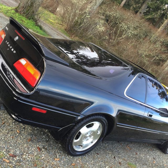 1994 Acura Legend 6 Speed Black Black Leather LS Coupe 2-Door 3.2L 1994 Acura Legend LS