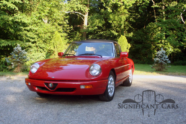 1994 Alfa Romeo Spider Veloce Commemorative Edition - One of 190! 1994 Alfa Romeo Spider Veloce Commemorative