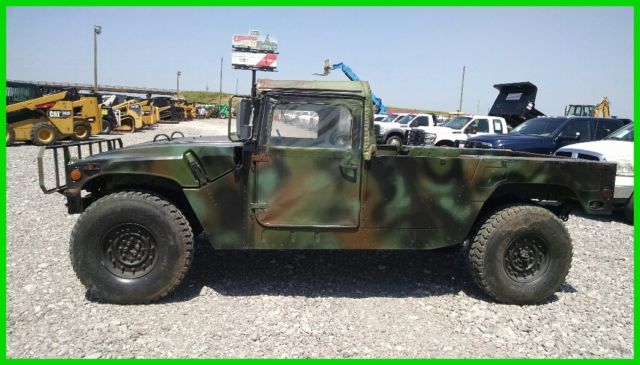 1994 AM GENERAL HMMWV HUMVEE M998A1 4x4 soft top 2 door camo 1994 Hummer H1