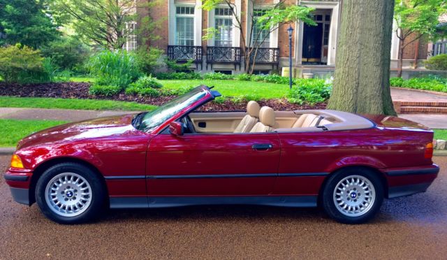 1994 BMW 325Ci Convertible "Only 90K" 2 Owners Unbelievable Condition Stunning 1994 BMW 3-Series