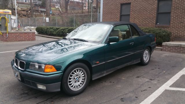 1994 BMW 325iC Boston Green Sand Leather Convertible $42K MSRP 1994 BMW 3-Series IC