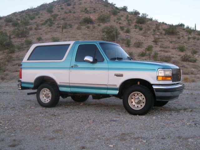 1994 Bronco 148k Actual Miles! 5.8 liter Two-Owner Arizona Survivor! 1994 Ford Bronco XLT