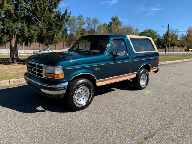 1994 Bronco 78k Actual Miles ONE OWNER TIME CAPSULE! 5.8 V8 Tow package 1994 Ford Bronco EDDIE BAUER 100% ORIGINAL PAINT SURVIVOR!