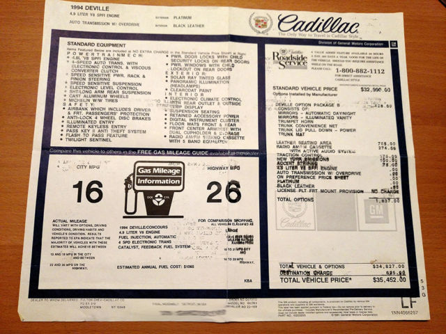 1994 Cadillac DeVille - photo 10