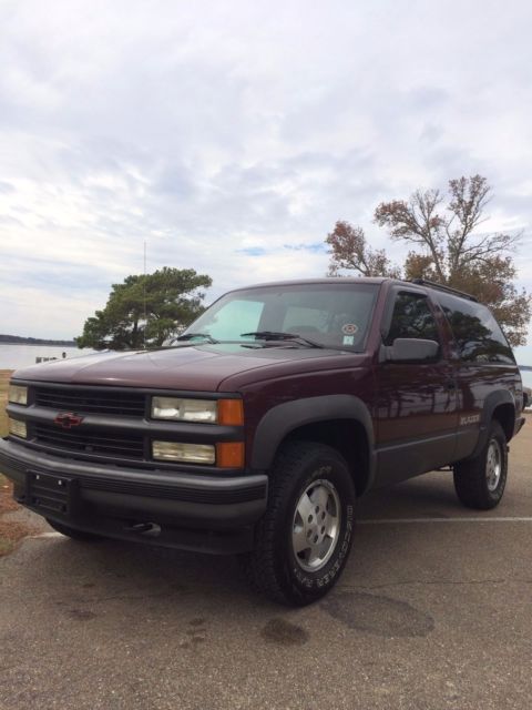 1994 Chevrolet Blazer maroon - photo 4
