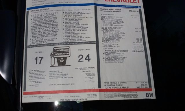1994 Chevrolet Corvette Black - photo 8