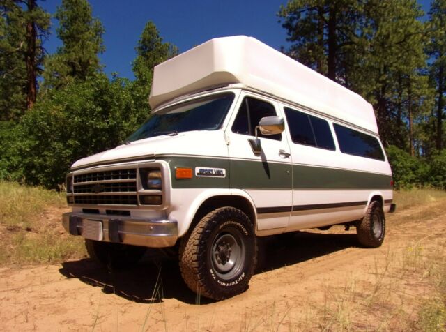 1994 Chevrolet G30 Sportvan Turtle Top Wheelchair Lift Motovan Van Life 1994 Chevrolet G20 Van Sportvan