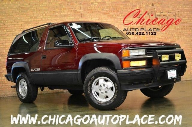 1994 Chevrolet K Blazer 1 OWNER CLEAN CARFAX 4WD RED INTERIOR CLEAN TRADE 138025 1994 Chevrolet Other Pickups 1 OWNER CLEAN CARFAX 4WD RED INTERIOR CLEAN TRADE