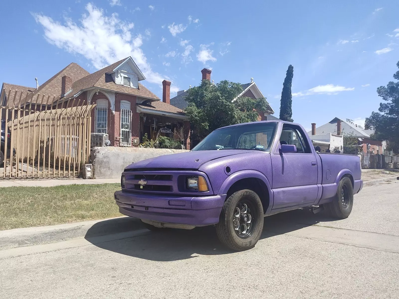 1994 Chevrolet S-10 Pickup Purple S10 Turbo Drag Truck 1994 Chevrolet S-10 S10 Turbo Drag Truck