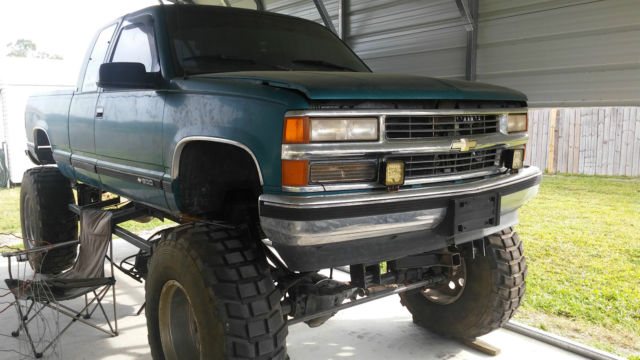 1994 Chevy extended cab mud truck bogger off road 4x4 monster 1994 Chevrolet C/K Pickup 1500 LS