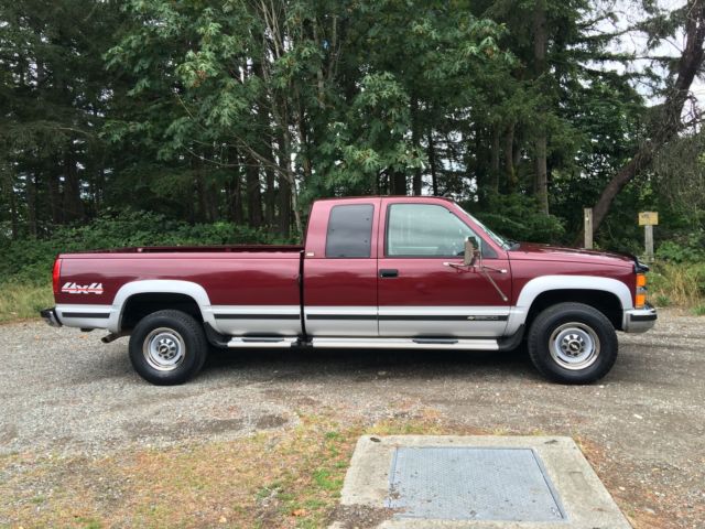 1994 Chevy K2500 3/4Ton 4X4 56k. Orig. Miles 454 RUST FREE WORLDWIDE NO RESERVE 1994 Chevrolet Silverado 2500