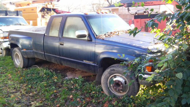 1994 Chevy K3500 Diesel 4x4 Dually No Reserve 1994 Chevrolet C/K Pickup 3500 Extended Cab