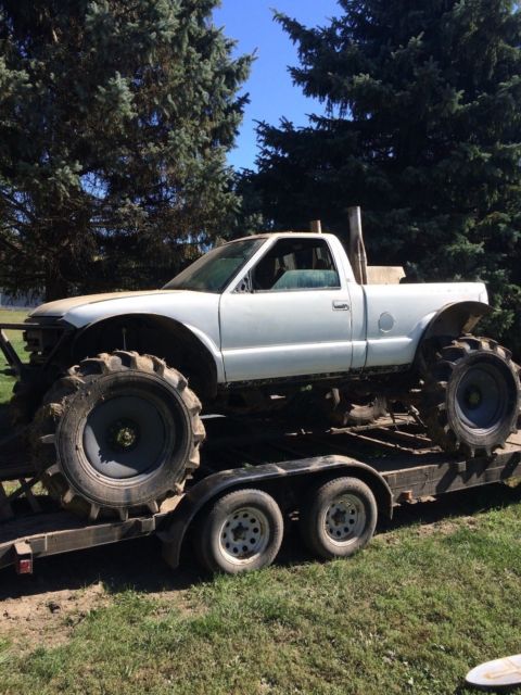 1994 chevy s10 4x4 truck, rear engine 454 big block, dana 60, 4 link,turbo 400 1994 Chevrolet S-10