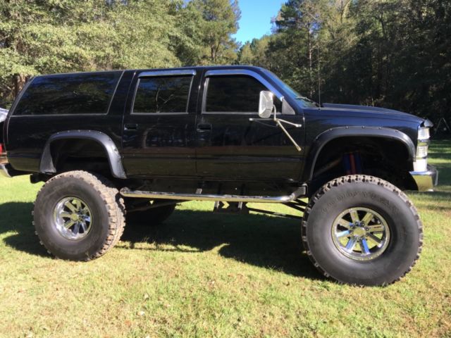 1994 Chevy Suburban 2500 4X4 Diesel Lift Monster Custom Clean 1994 Chevrolet Suburban