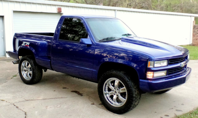 1994 CHEVY Z71 4x4 K1500 $18K RESTO TRUCK Sierra C/K 1500 100 Mile SINCE RESTO 1994 Chevrolet Silverado 1500 Z71 4X4 STEPSIDE C/K 1500 TRUCK CHEVY GMC SIERRA K