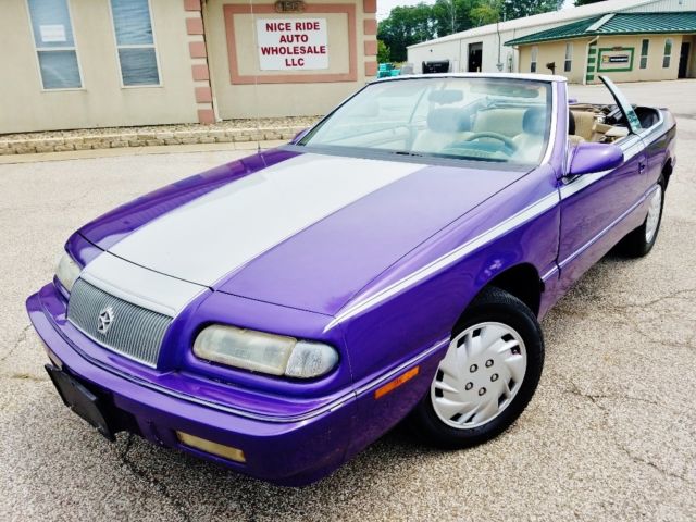1994 CHRYSLER LEBARON CONVERTIBLE GTC -122K- CUSTOM PAINTED 1994 Chrysler LeBaron