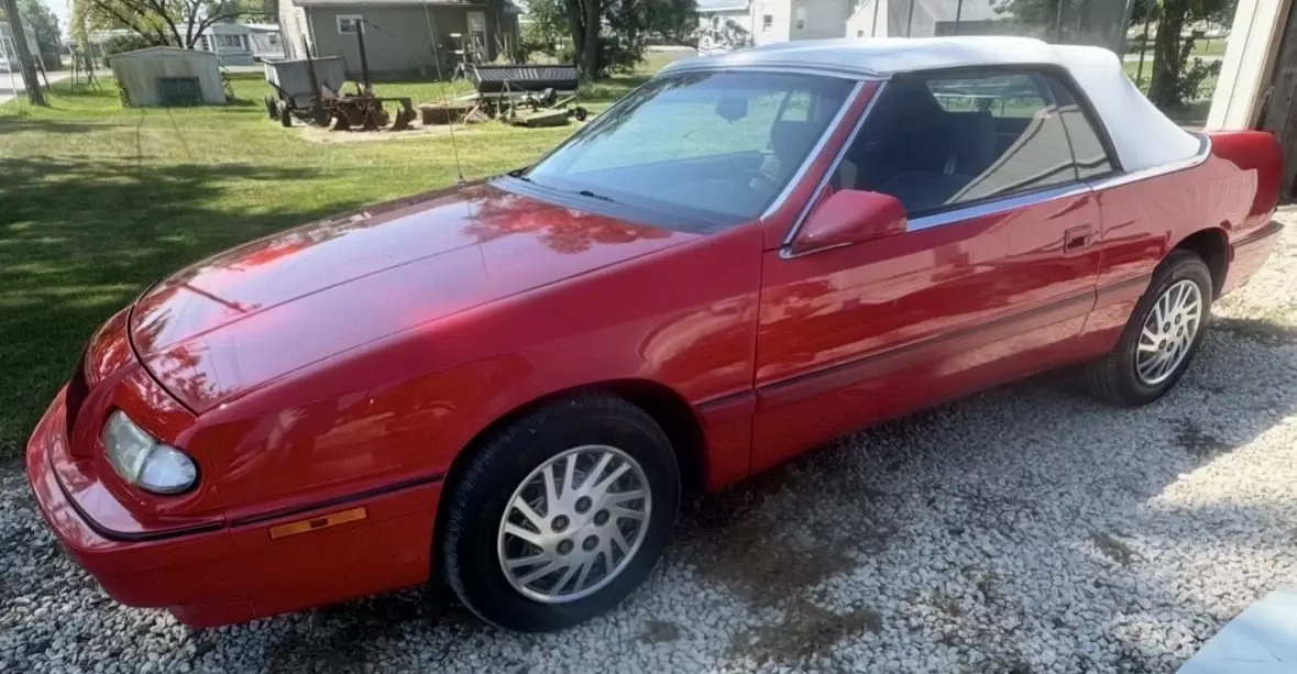 1994 Chrysler LeBaron Red GTC 1994 Chrysler LeBaron GTC