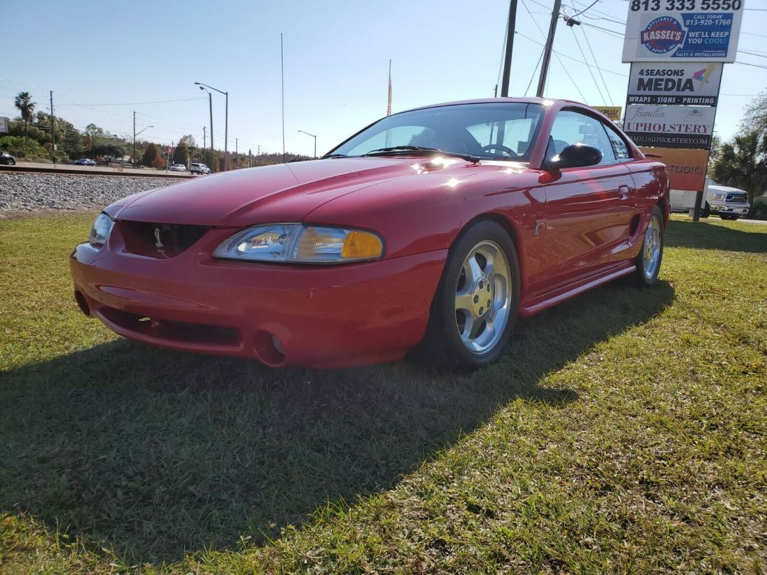 1994 Cobra Mustang coupe with historical documentation 1994 Ford Mustang COBRA