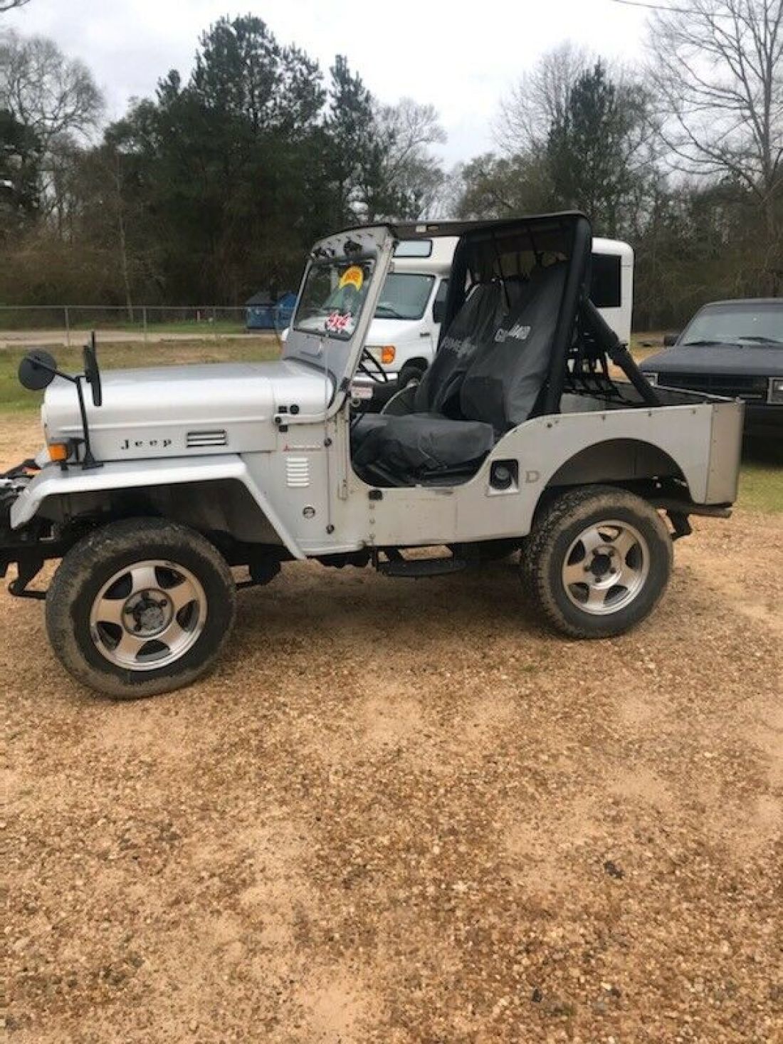 1994 DIESEL WILLYS CJ WRANGLER MITSUBISHI 4X4 JEEP WITH WINCH & MANY FEATURES! 1994 Jeep Willys CJ