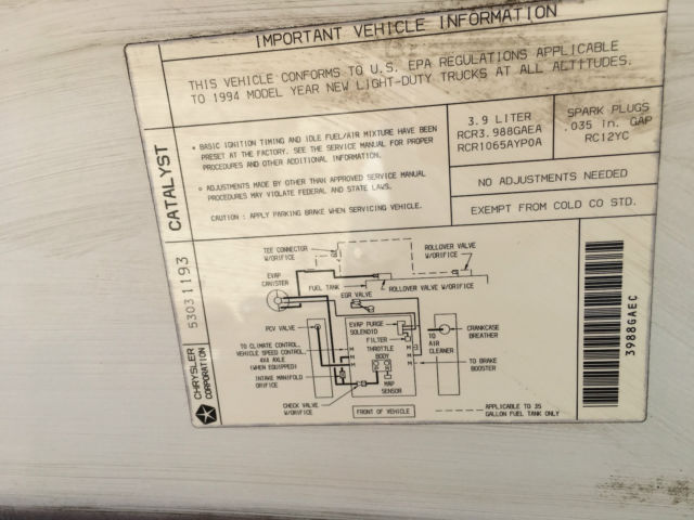 1994 Dodge Other Base Extended Passenger Van 3-Door - photo 9