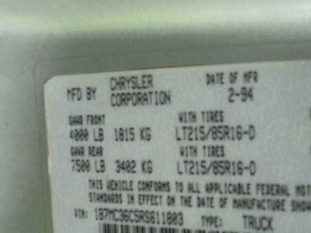 1994 Dodge Ram 3500 SLT - photo 12