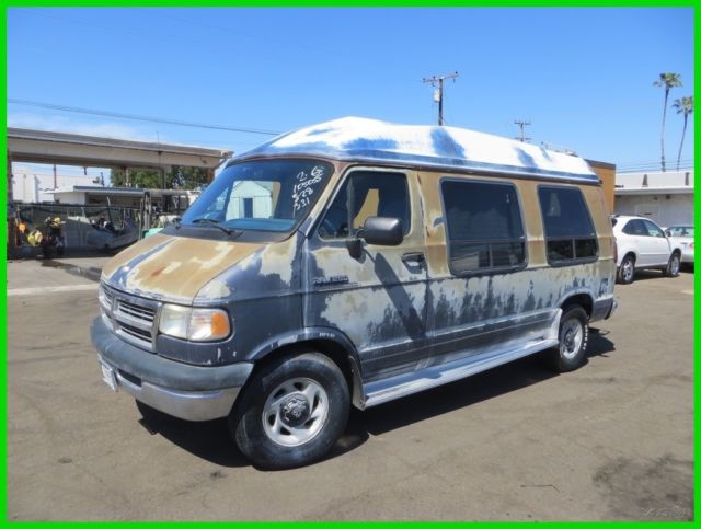 1994 Dodge Ram Van Used 5.2L V8 16V Automatic Minivan/Van NO RESERVE 1994 Dodge Ram 2500