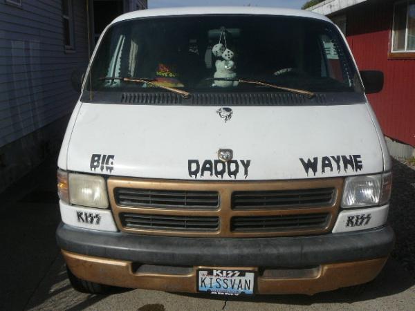 1994 Dodge Van KISS Van 1994 Dodge Ram Van custom