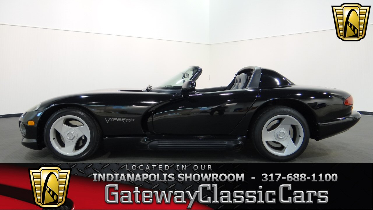 1994 Dodge Viper RT-10 31271 Miles Black Convertible 8.0L V10 SFI 6-Speed Manual 1994 Dodge Viper RT-10