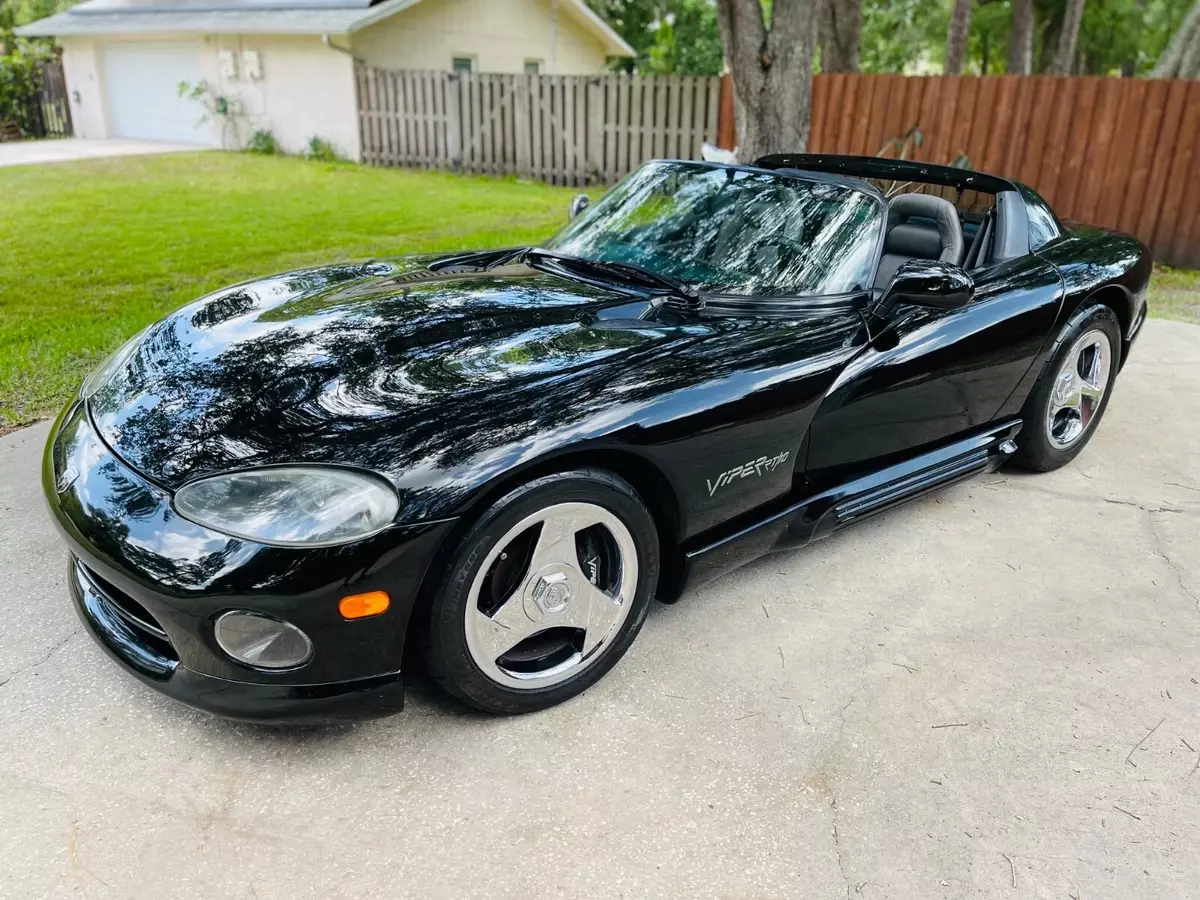 1994 Dodge Viper RT 10 V10 Rare Black with Chrome Barn Garage Find NO RESERVE 1994 Dodge Viper