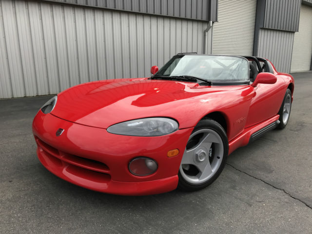 1994 DODGE VIPER RT/10, LOW MILES, A/C, CA CAR, 2 OWNERS, LIKE NEW IN AND OUT 1994 Dodge Viper 2 DOOR VERT