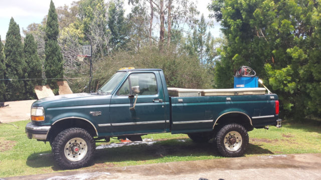 1994 F-350 4X4 Powerstroke LOW MILES! TURBO Diesel, Manual, Underhood Welder 1994 Ford F-350 XLT
