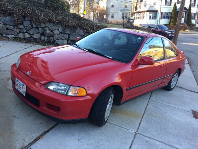 1994 fire engine red EX coupe, 5-speed manual, excellent condition, garaged 1994 Honda Civic EX