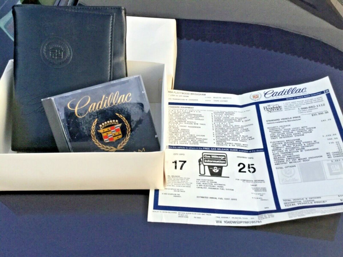 1994 Cadillac Brougham Fleetwood - photo 12