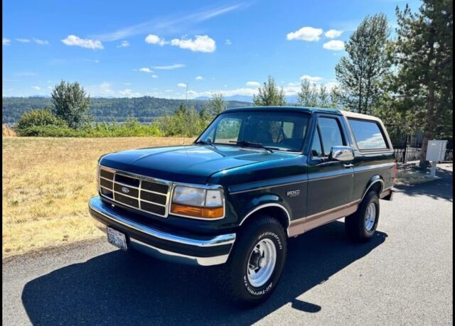 1994 ford bronco obs eddie bauer 2dr 4x4 Tahoe blazer full size bronco XLT ford 1994 Ford Bronco Eddie Bauer full size bronco