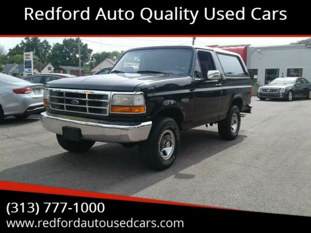 1994 Ford Bronco XLT 2dr 4WD SUV 1994 Ford Bronco XLT 2dr 4WD SUV