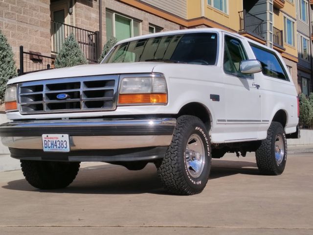 1994 Ford Bronco FORD WHITE BRONCO XLT 4X4 - photo 5