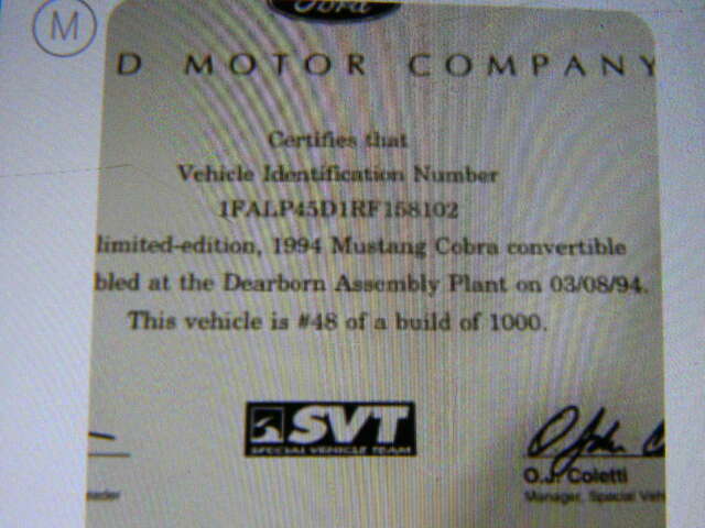 1994 Ford Mustang - photo 2