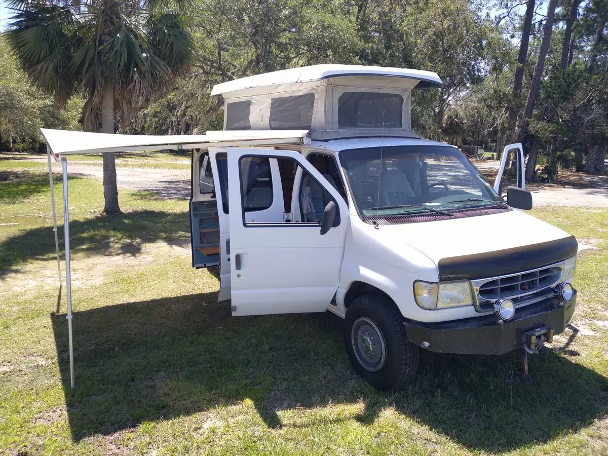 1994 Ford e250 Sportsmobile Camper Van New Motor, Awning, and more! 1994 Ford E-Series Van