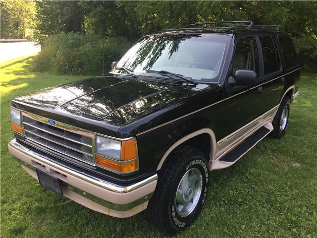 1994 Ford Explorer Eddie Bauer 91,699 Miles Black SUV V6 Cylinder Engine Automat 1994 Ford Explorer Eddie Bauer