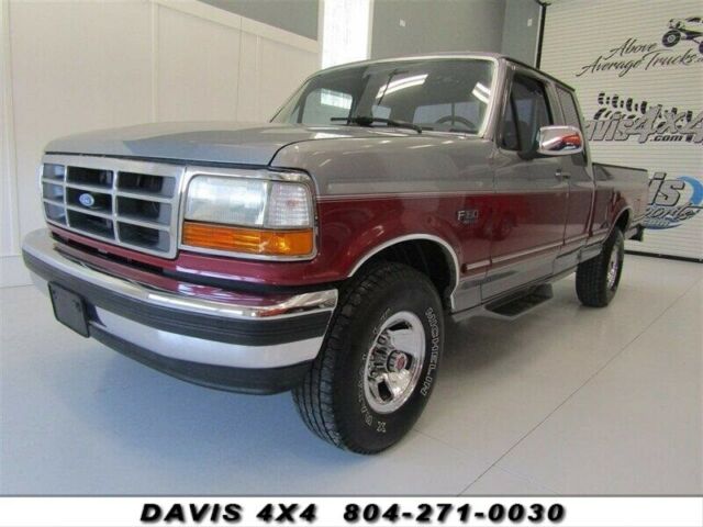 1994 FORD F-150 XLT Extended Cab Short Bed 4X4 Pick Up 44248 Miles Gray Truck A 1994 Ford F-150 XLT Extended Cab Short Bed 4X4 Pick Up