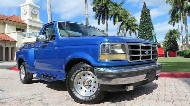 1994 Ford F-150 XLT Flareside 126,000 Miles Blue Flareside XLT 8 Cylinder Engine 1994 Ford F-150 XLT Flareside