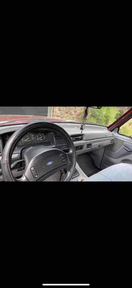 1994 Ford F-250 Red