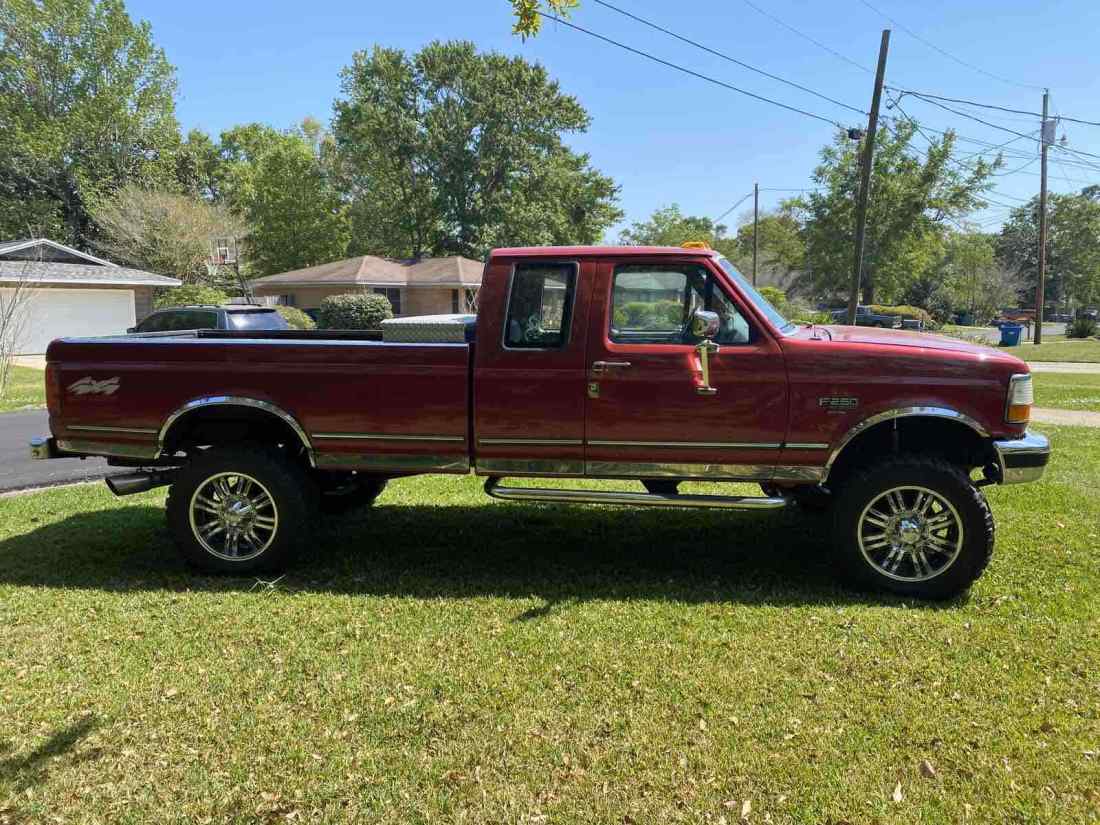 1994 Ford F-250 Red - photo 4