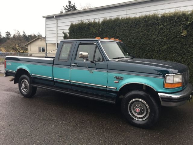 1994 Ford F-250 Super Cab 5-Speed-Manual-4x4 7.3 Diesel Turbo Diesel (4x4) 1994 Ford F-250 XLT Extended Cab Pickup 2-Door