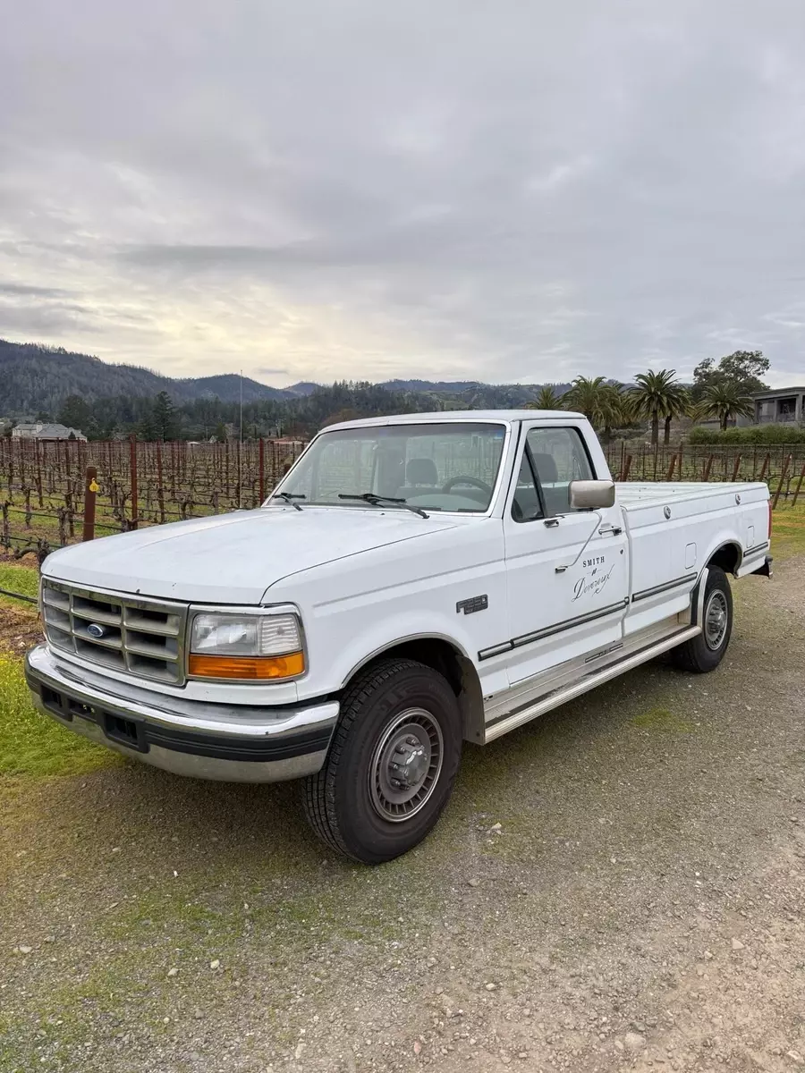 1994 Ford F-250 White 1994 Ford F-250