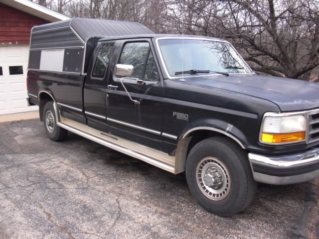 1994 Ford F-250 XLT Supercab Long Bed & Cap 1994 Ford F-250 XLT Lariat