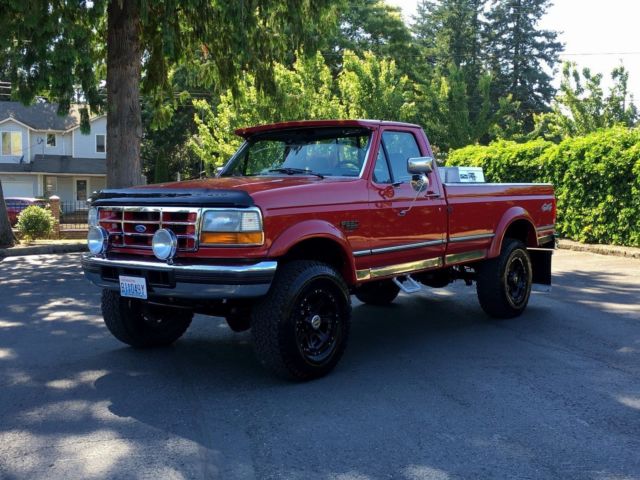 1994 Ford F-350 4x4 Reg Cab 2dr 5-Speed Maunal 7.3L Turbo Diesel 2Owners 150+Pic 1994 Ford F-350 XLT