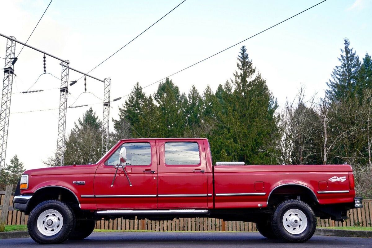 1994 Ford F-350 Crew Cab XLT 4-Door LB SWR 460 Gas Engine 4X4 91,000 Miles 1994 Ford F-350 XLT