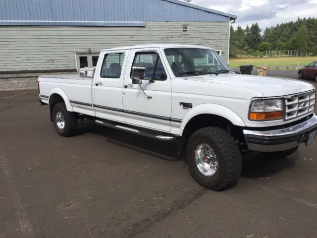 1994 FORD F-350 DEISEL 4X4 CREW CAB LONG BED 1994 Ford F-350