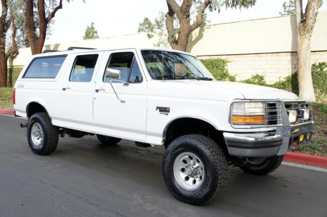 1994 FORD F-350 SUV / BRONCO ~ 7.3L POWERSTROKE TURBO DIESEL ~4X4~ LEATHER PACKG 1994 Ford F-350 XLT-CUSTOM